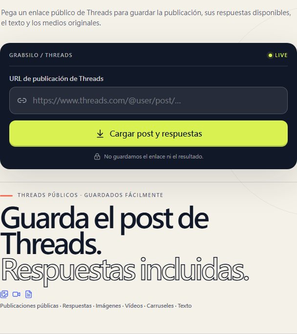 Guías de Threads de GrabSilo